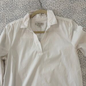 Alexander Jordan Women's White Button Down Shirt